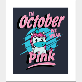 In October We Wear Pink Posters and Art